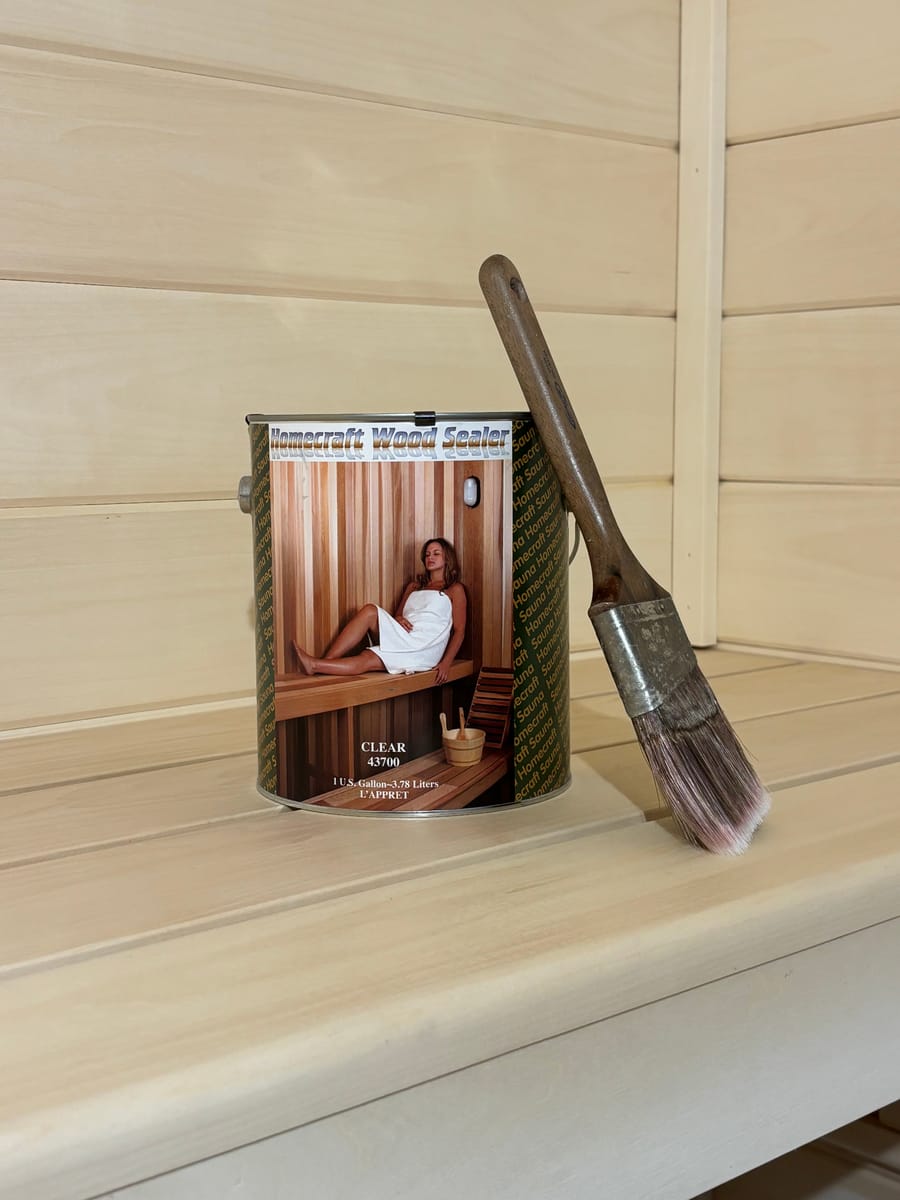 Pre-delivery wood sealing